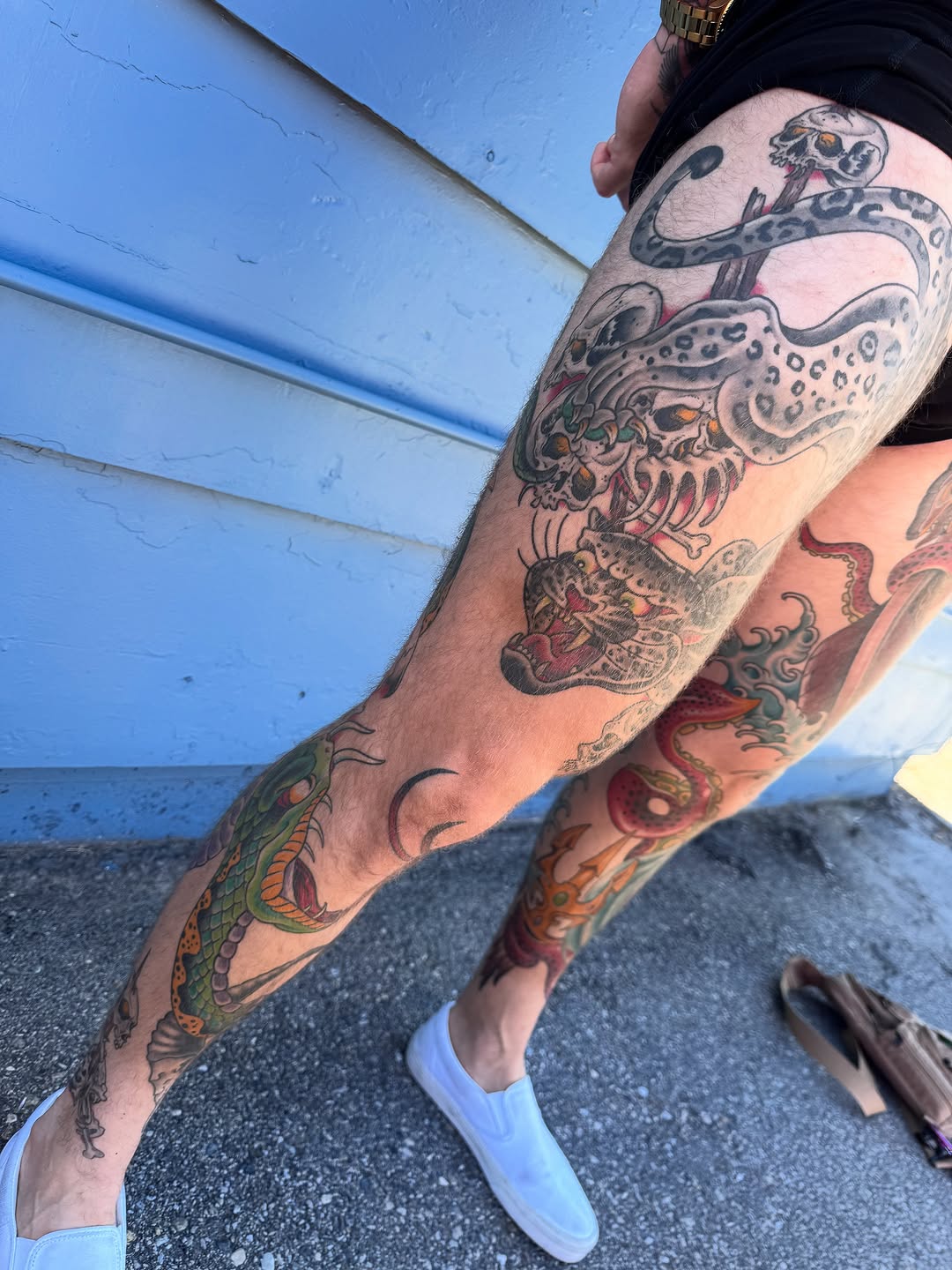 Tattoo by @averagewillie β neo_traditional, japanese_irezumi