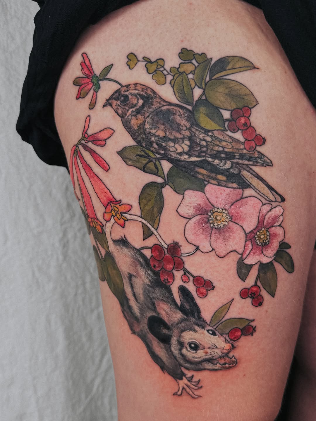 Tattoo by @lucy__yin — realism, illustrative