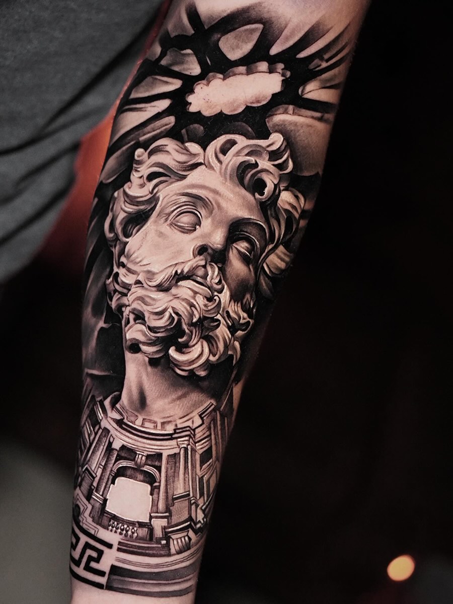 Tattoo by @danielmunoz.art — realism, black_and_grey