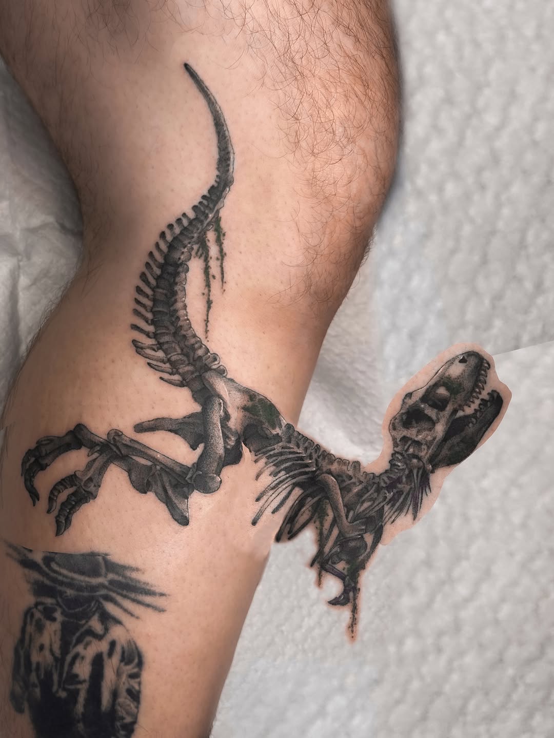 Tattoo by @lunatik_ttt — realism, black_and_grey