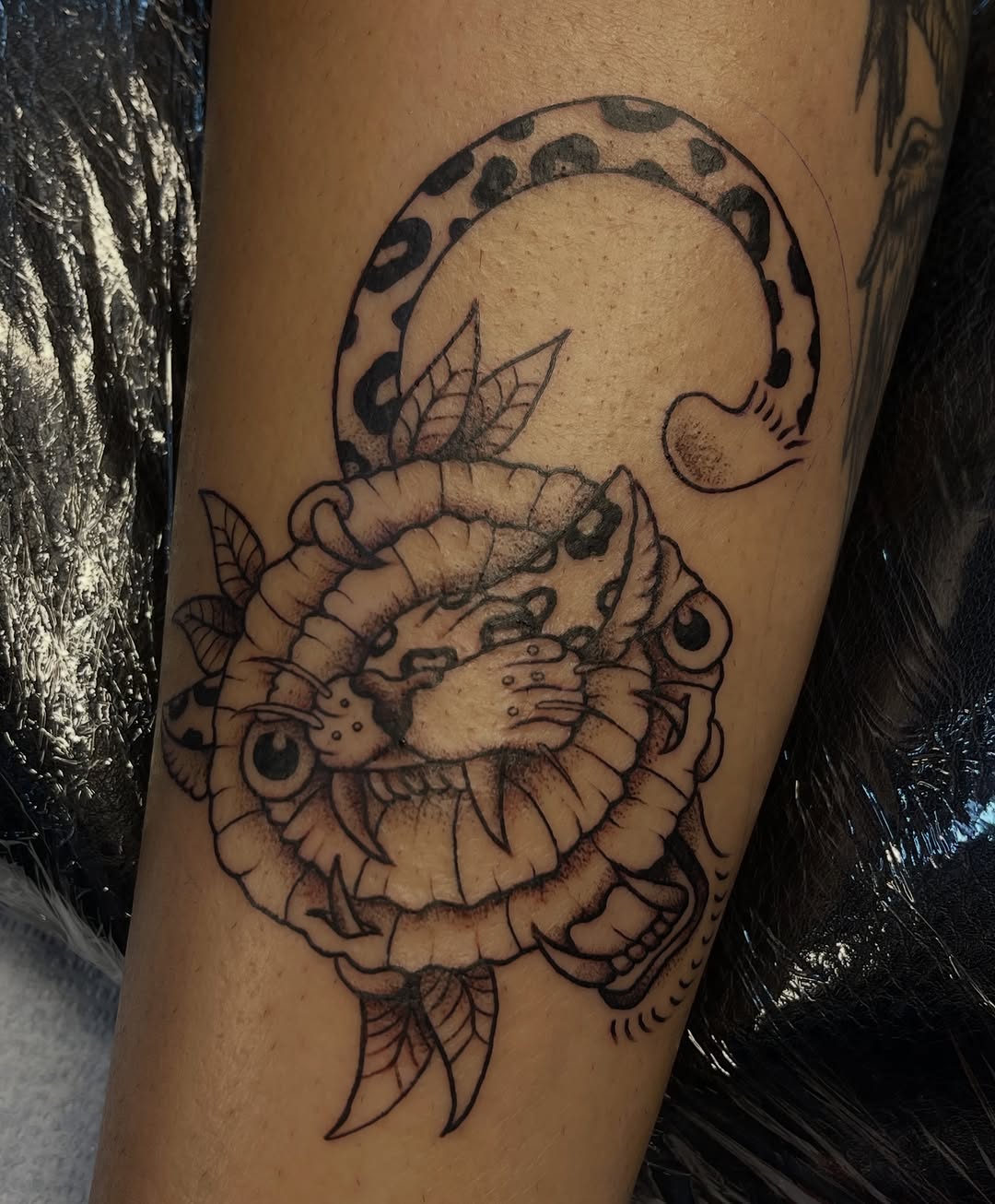 Tattoo by @sundaymassochist — american_traditional, black_and_grey