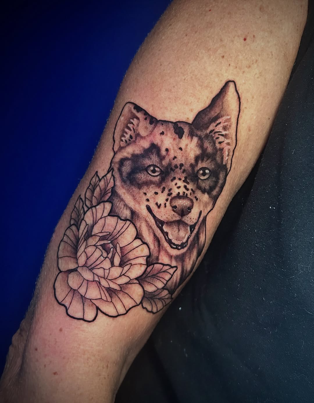 Tattoo by @dani_does_tatts — realism, black_and_grey