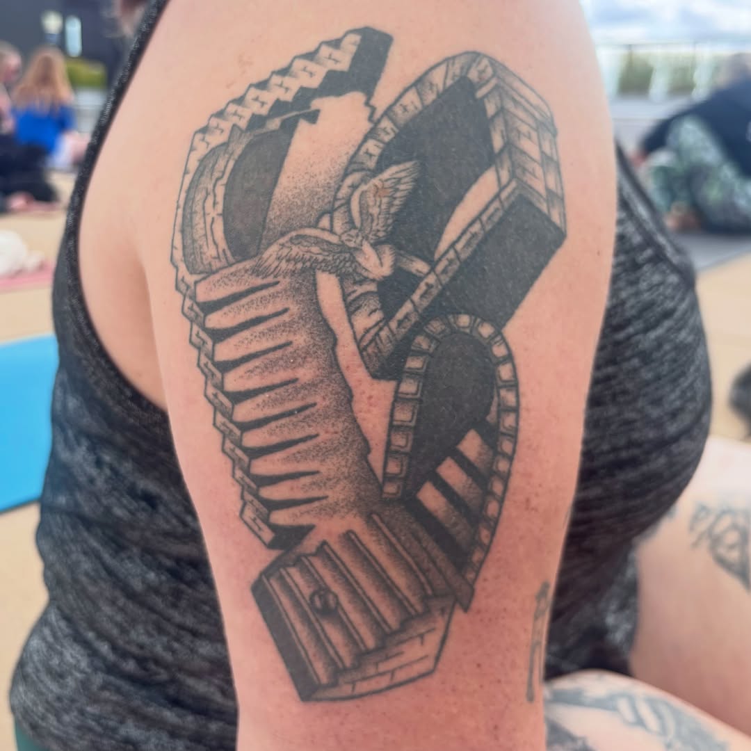 Tattoo by @tattoosbysamira — black_and_grey, realism