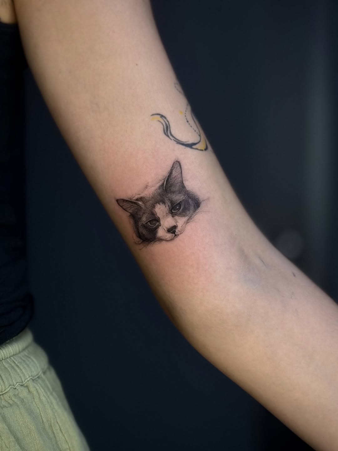 Tattoo by @yourdarkstory — realism, black_and_grey