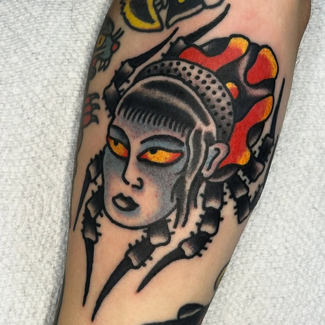 Tattoo by @robavelli — american_traditional, neo_traditional