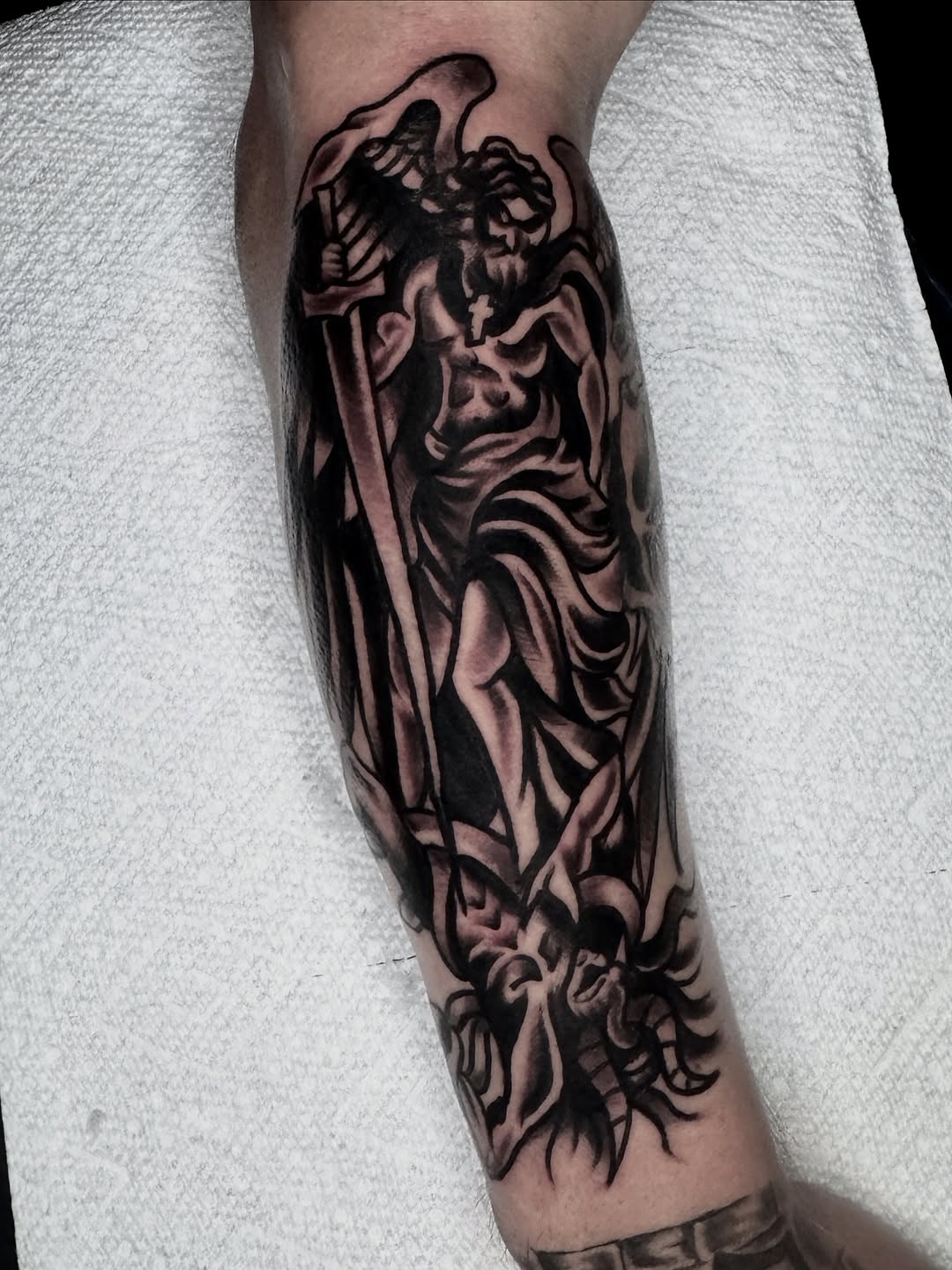 Tattoo by @butz.tattoos — black_and_grey, realism