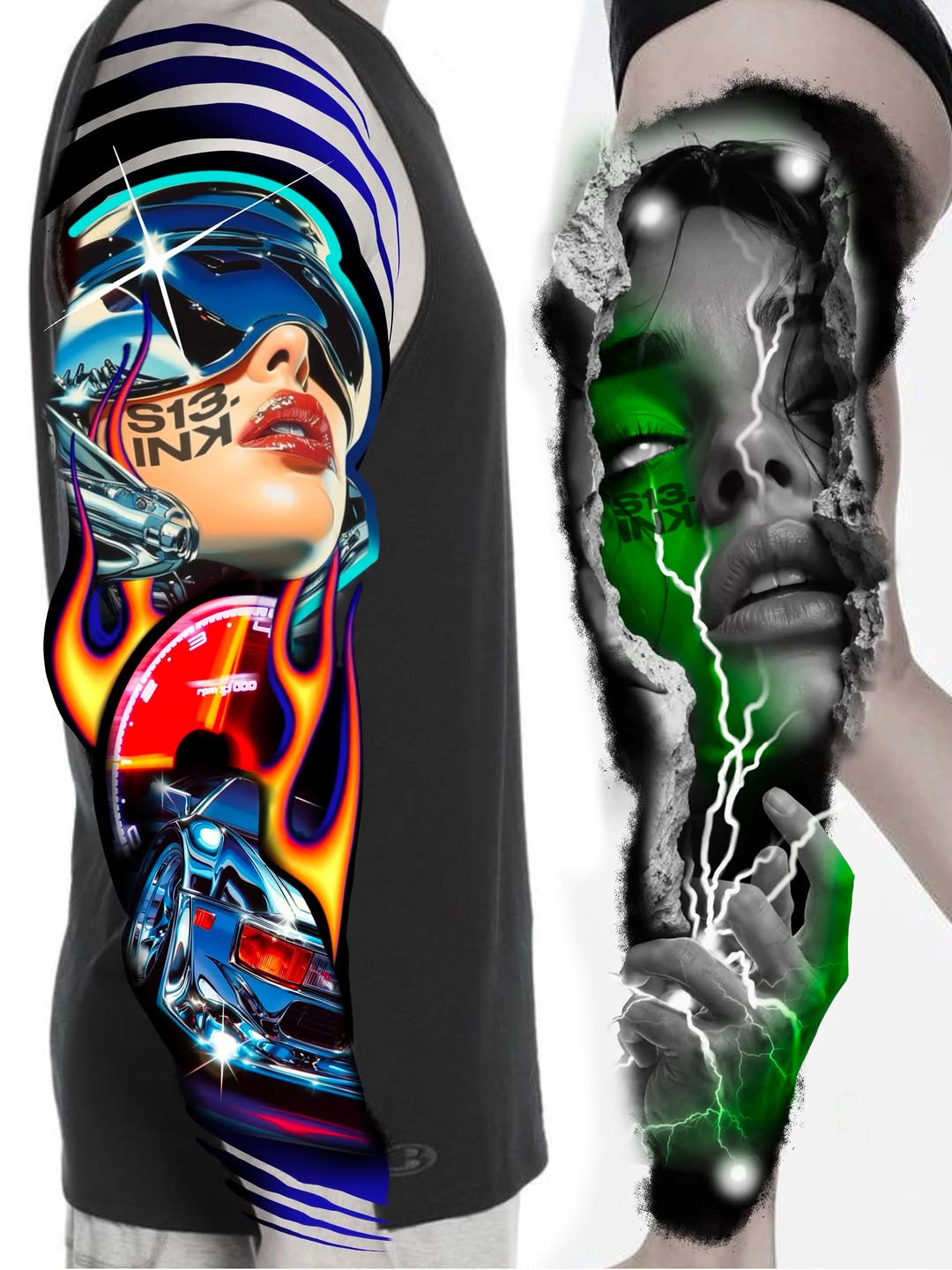 Tattoo by @s13.ink — new_school, realism