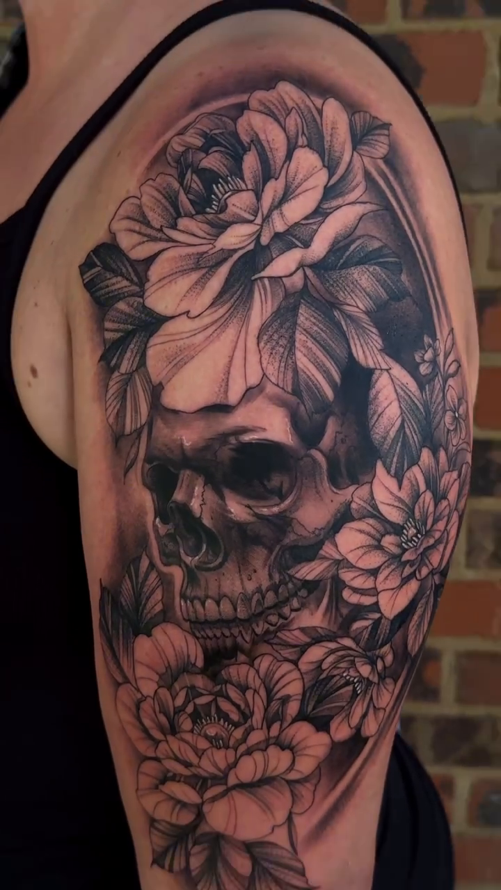 Tattoo by @tattedbyhood — realism, black_and_grey