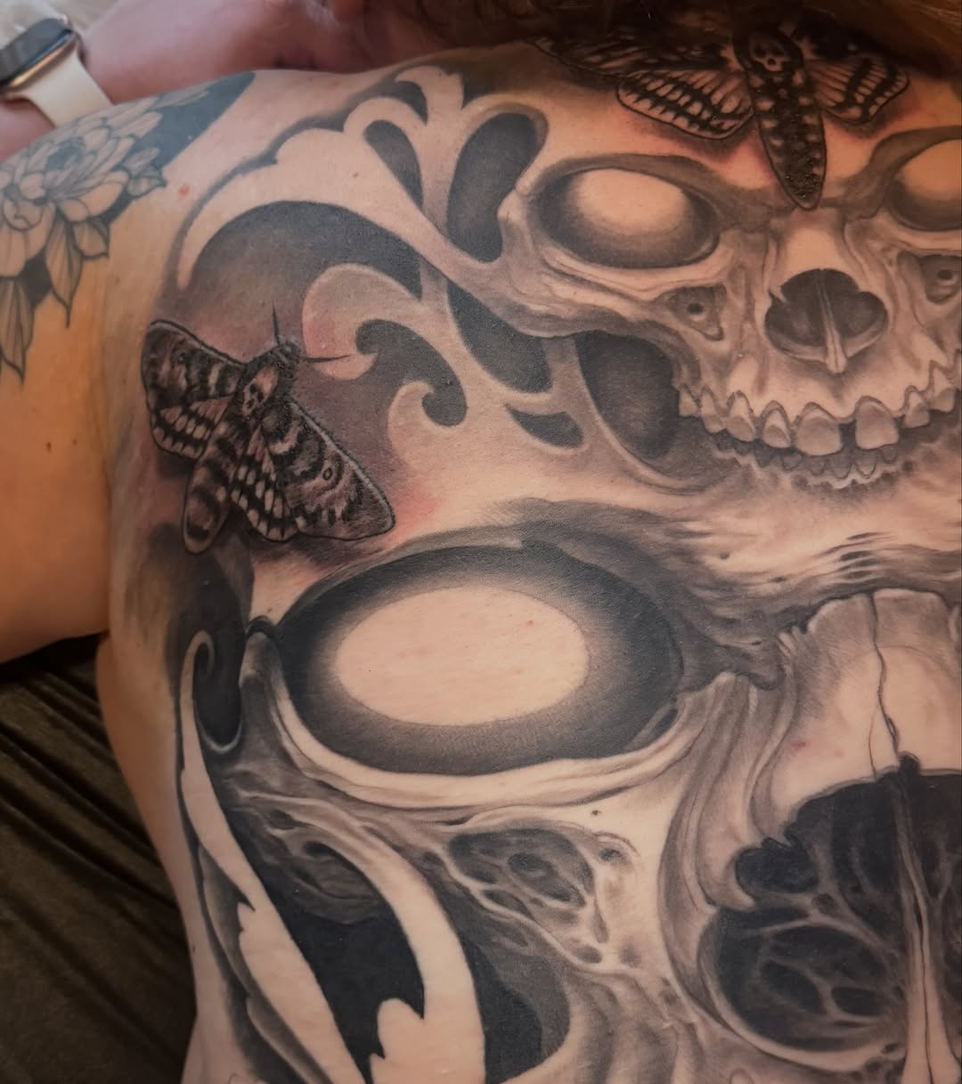 Tattoo by @dominicholmes_art — realism, black_and_grey