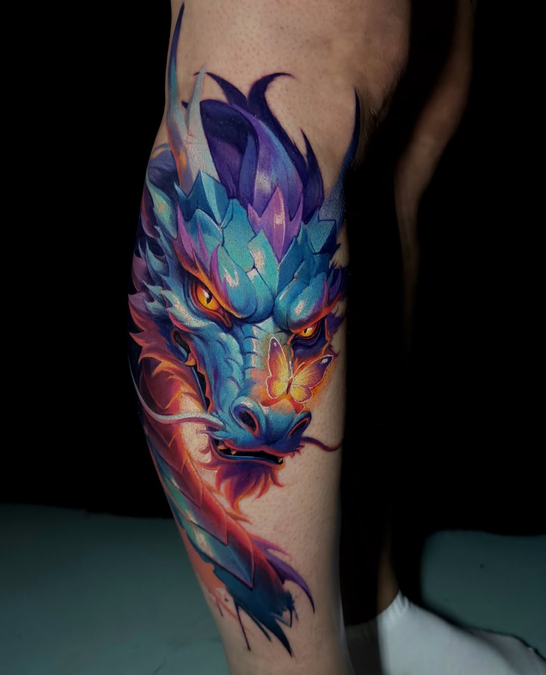 Tattoo by @khludnev_tattoo — realism, japanese_irezumi