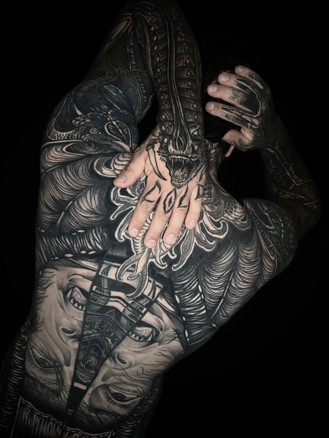 Tattoo by @jubsyking — black_and_grey, realism