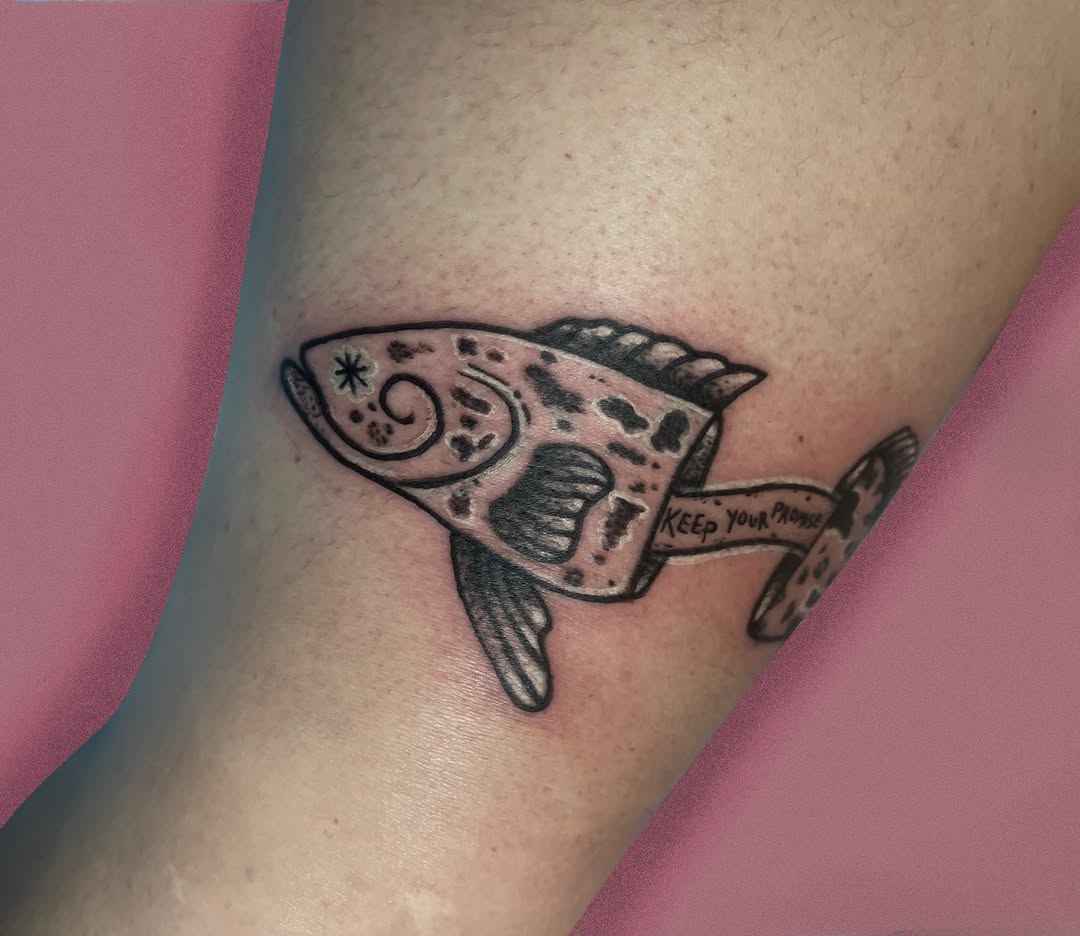 Tattoo by @babajagatattoos β ignorant, lettering_script