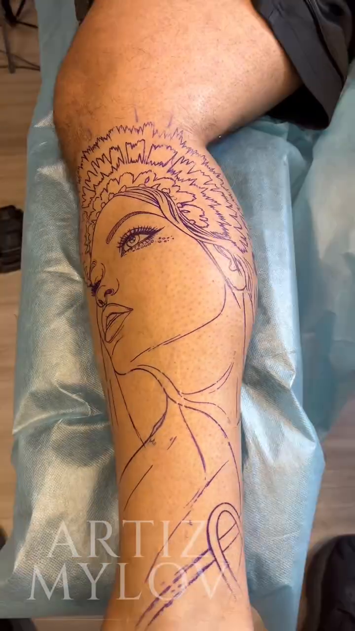Tattoo by @artizmylov — realism, black_and_grey