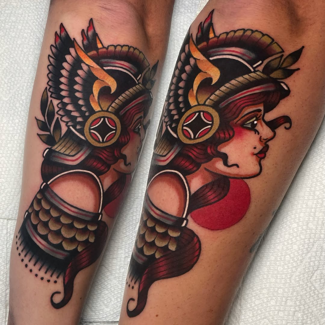 Tattoo by @matthewlimberstattoo — american_traditional, neo_traditional