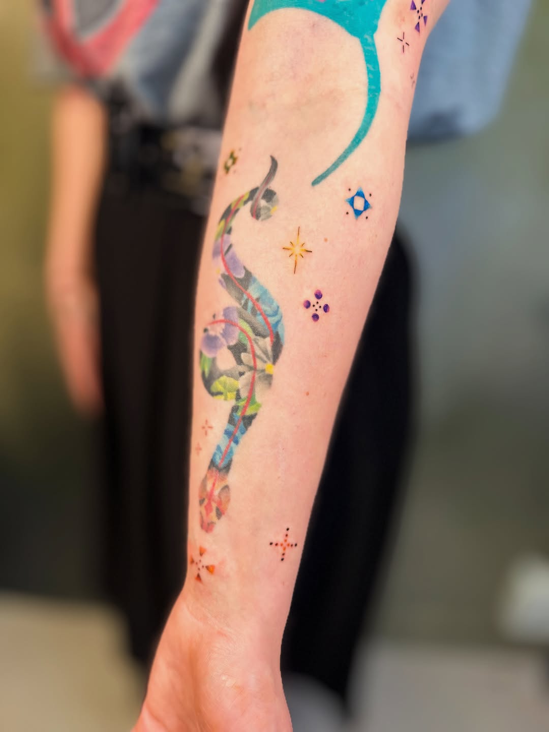 Tattoo by @natasharacheltattoos — fine_line, dotwork