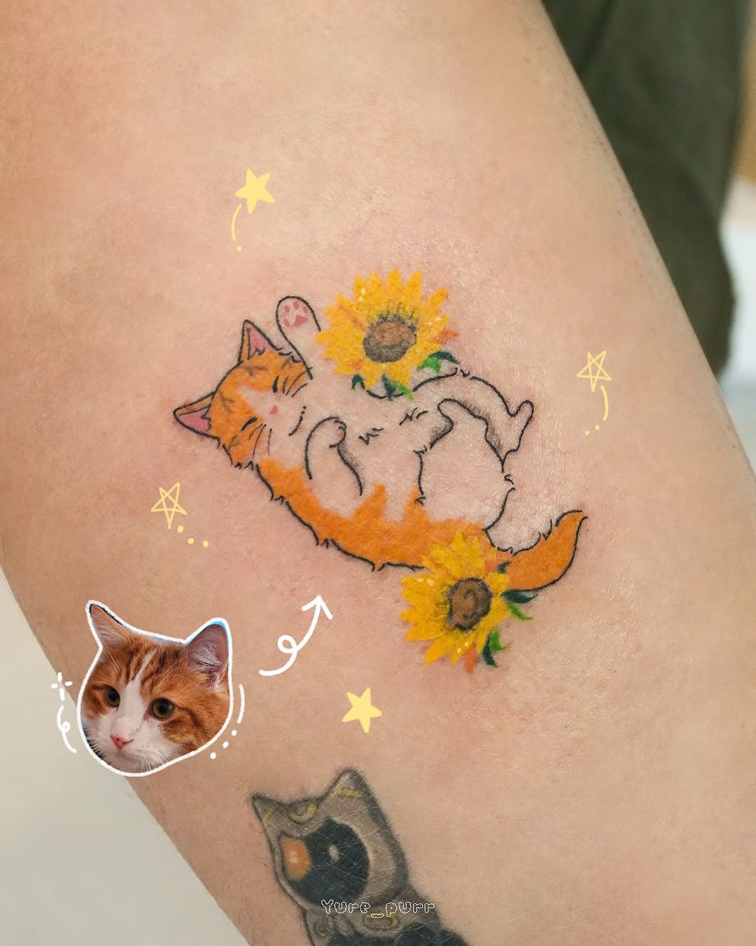 Tattoo by @yure_purr — new_school