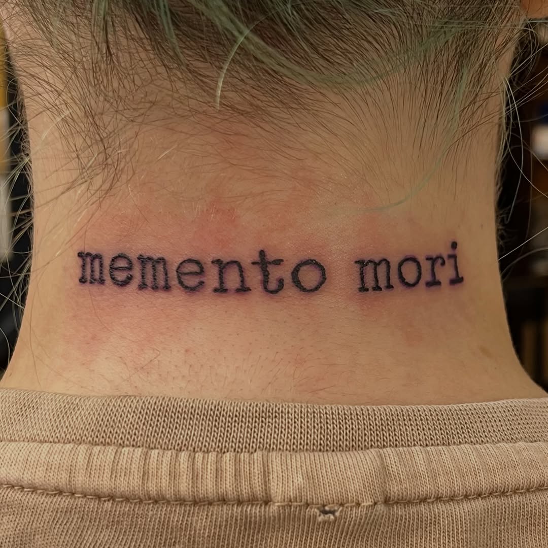 Tattoo by @slimwinters — lettering_script