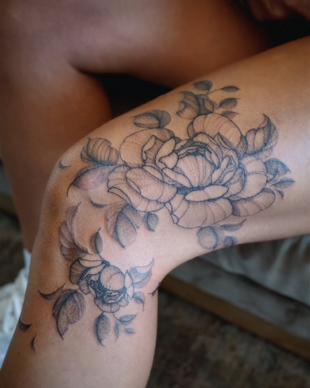 Tattoo by @burningrebelliontattoo — fine_line, black_and_grey