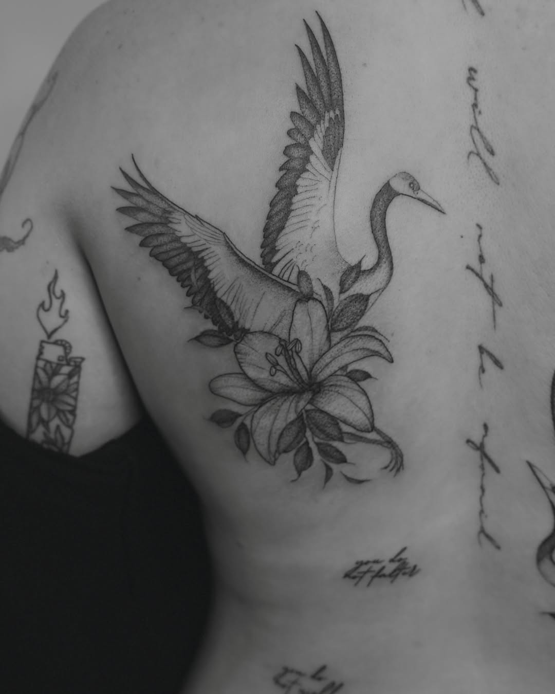 Tattoo by @burningrebelliontattoo — black_and_grey, realism