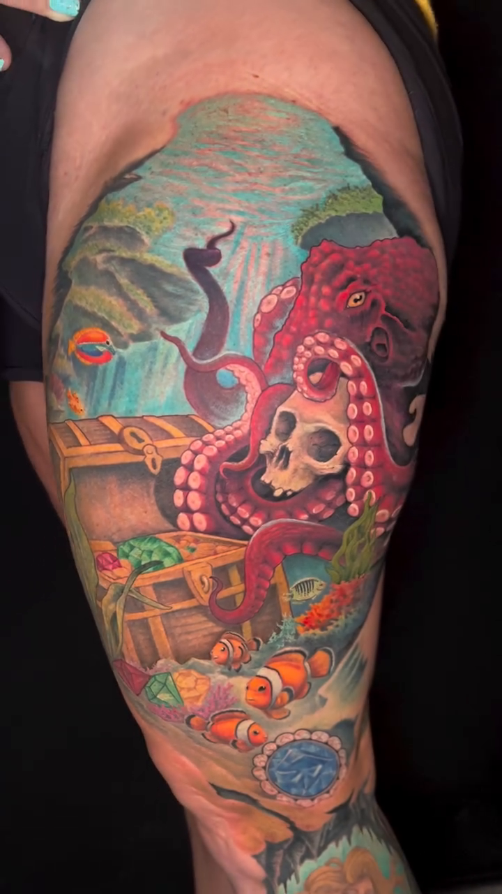 Tattoo by @artisticalyinked — japanese_irezumi, realism