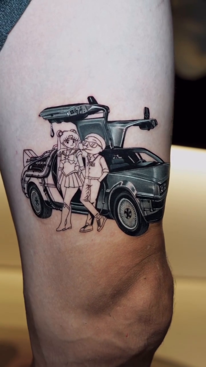 Tattoo by @jfrancistattoo β new_school, anime