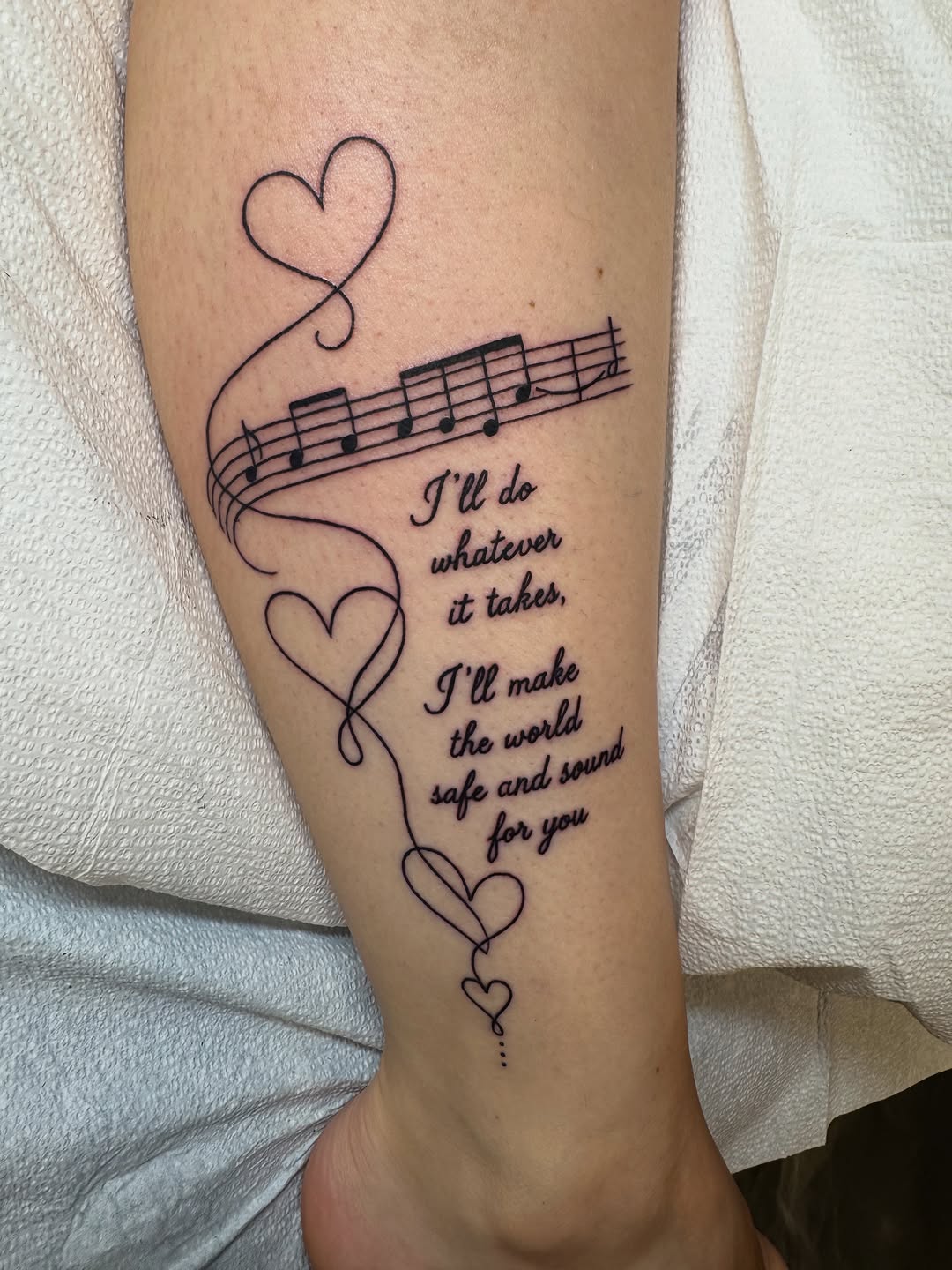Tattoo by @notmikewilson โ fine_line, lettering_script