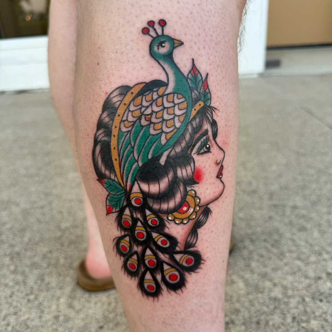 Tattoo by @areubeewhy — neo_traditional, american_traditional