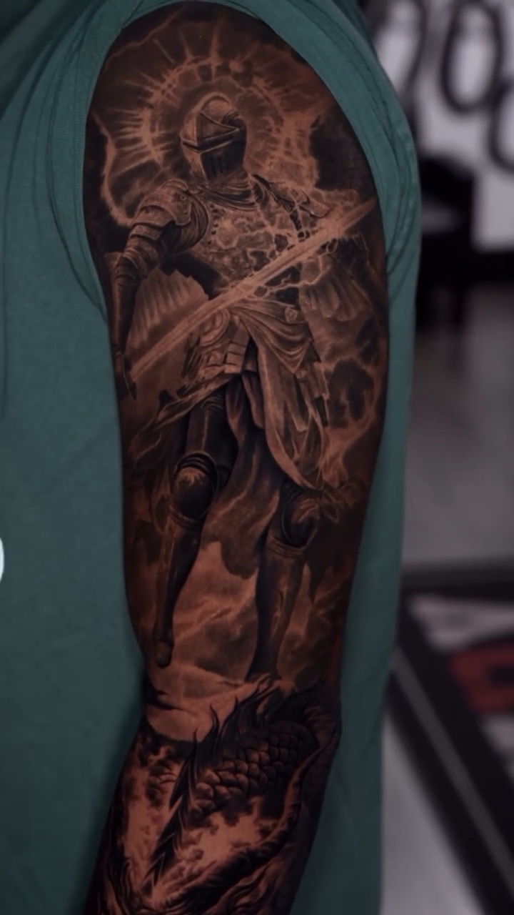 Tattoo by @davidxtattoos — dark_realism, black_and_grey