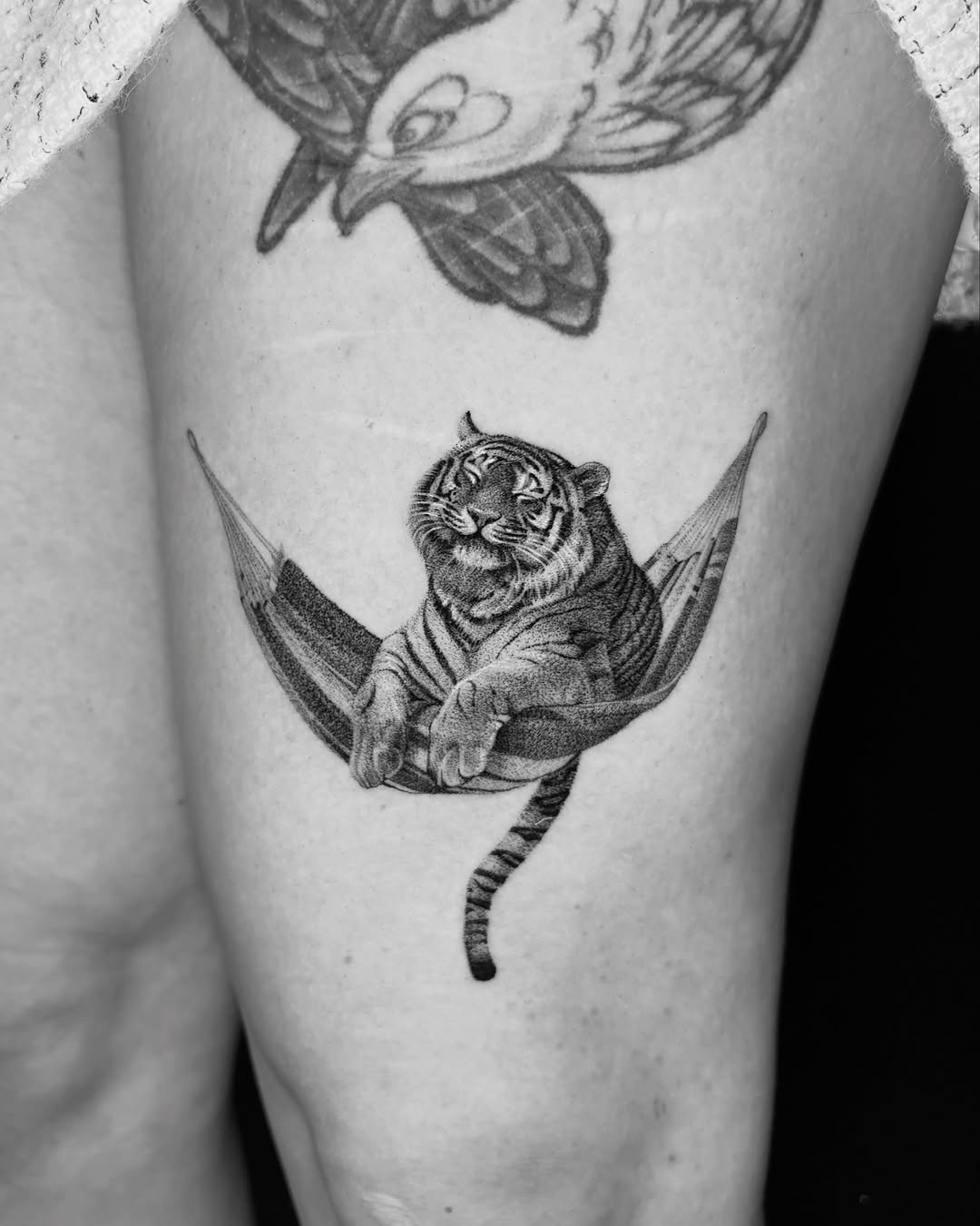 Tattoo by @wonniiink — dotwork, realism