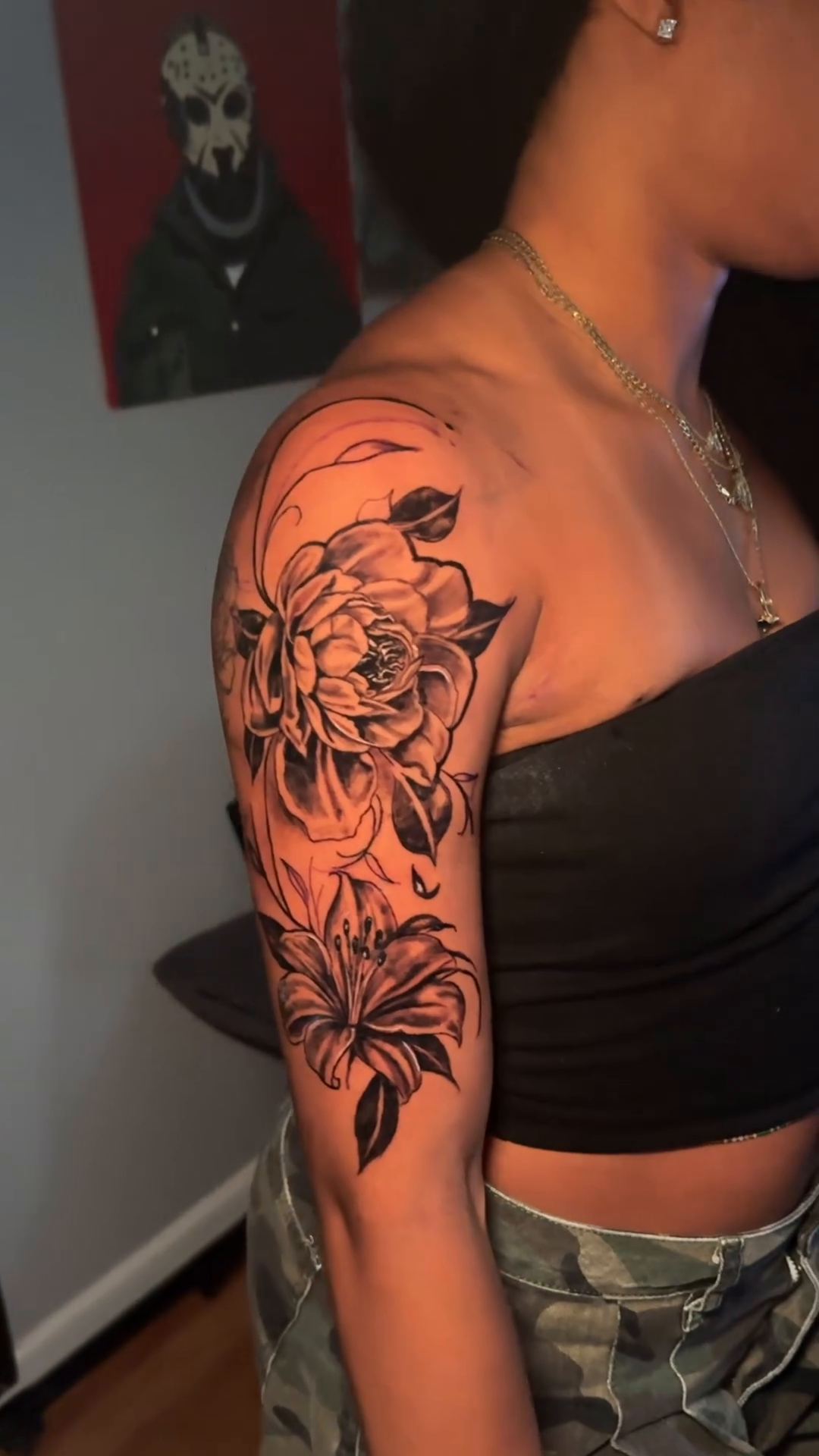 Tattoo by @inked.byrahh — black_and_grey, realism