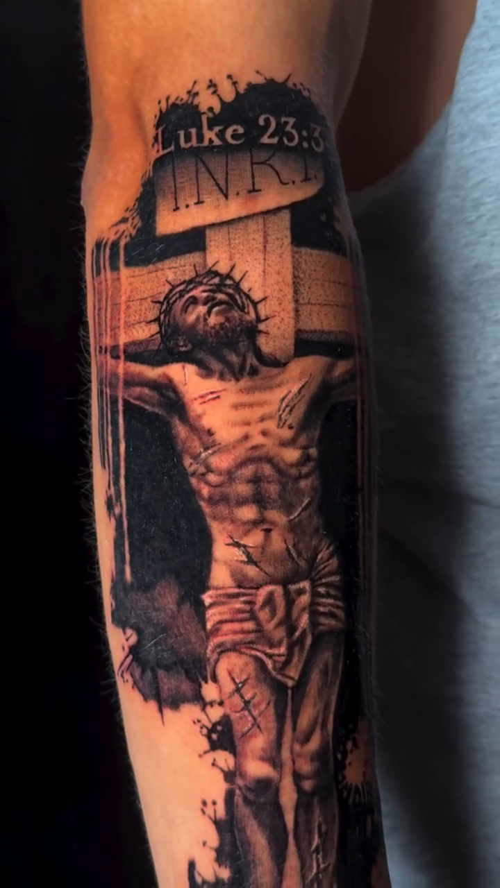 Tattoo by @absolute_culturemx — black_and_grey, realism