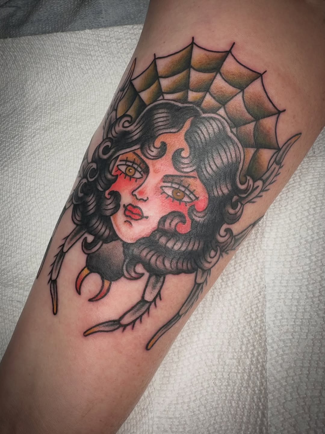 Tattoo by @stabbypain — american_traditional, neo_traditional