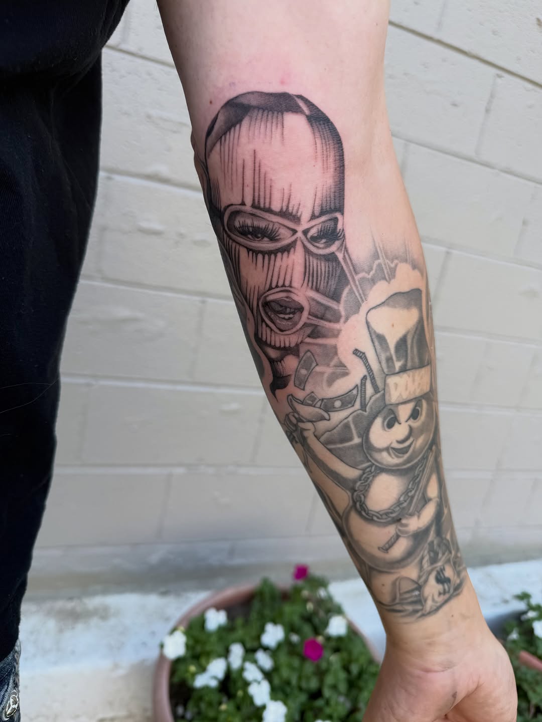 Tattoo by @joe_webbytattoos — black_and_grey, realism