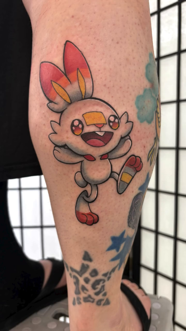 Tattoo by @damnginatattoos — anime
