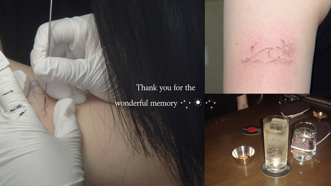 Tattoo by @011poke — fine_line, minimalist