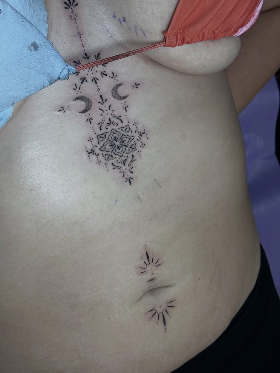 Tattoo by @feralfawntattoo — fine_line, geometric