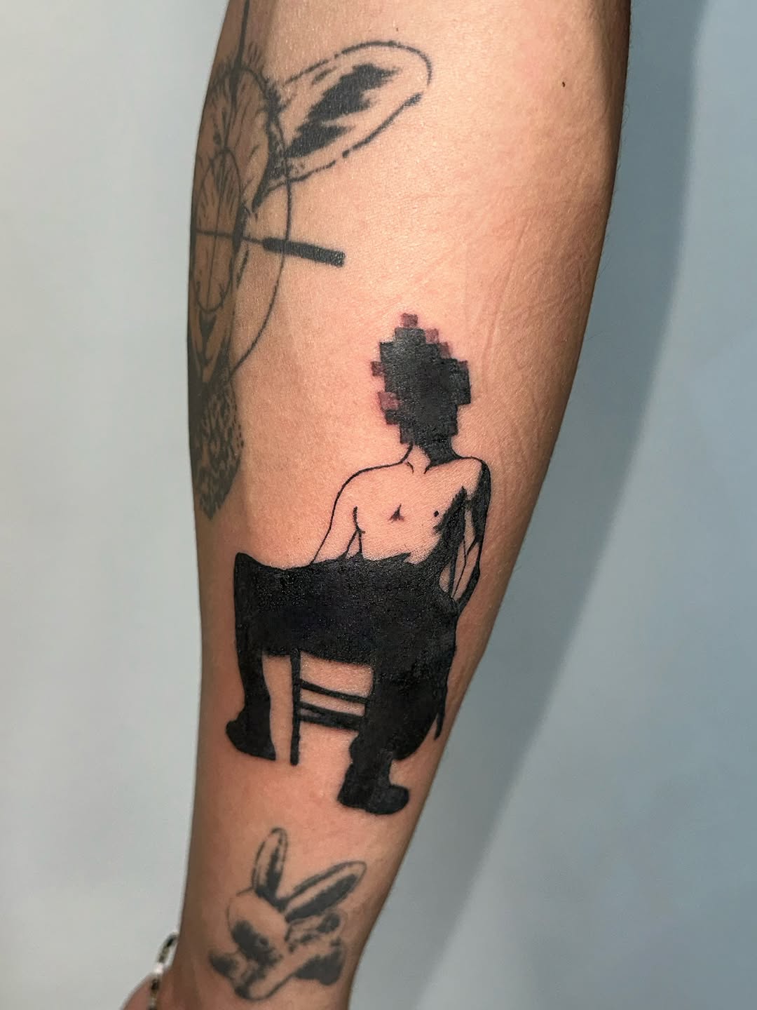 Tattoo by @kiijooya — blackwork, geometric
