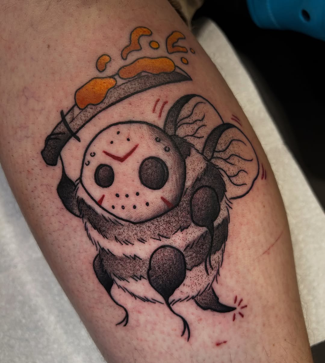 Tattoo by @skeletonkeytattoos — new_school