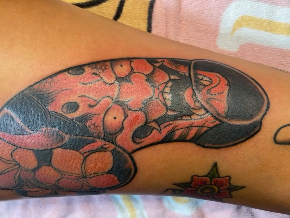 Tattoo by @tattoosbybluez โ japanese_irezumi, neo_traditional