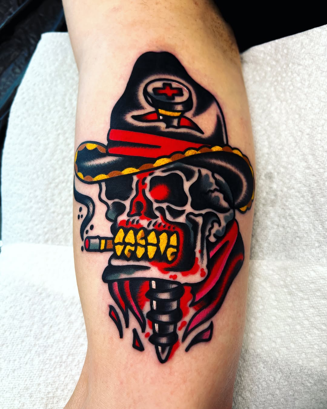 Tattoo by @homoo_tattooer — american_traditional