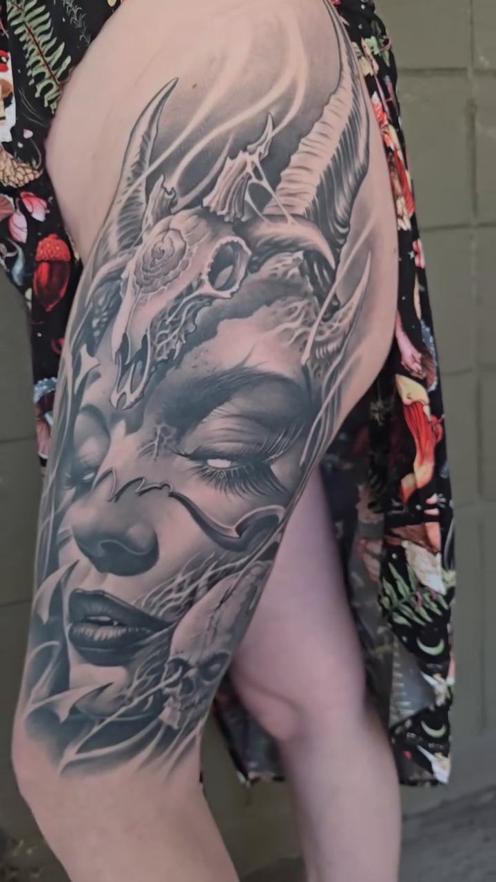 Tattoo by @gagecheesmantattoos β black_and_grey, realism