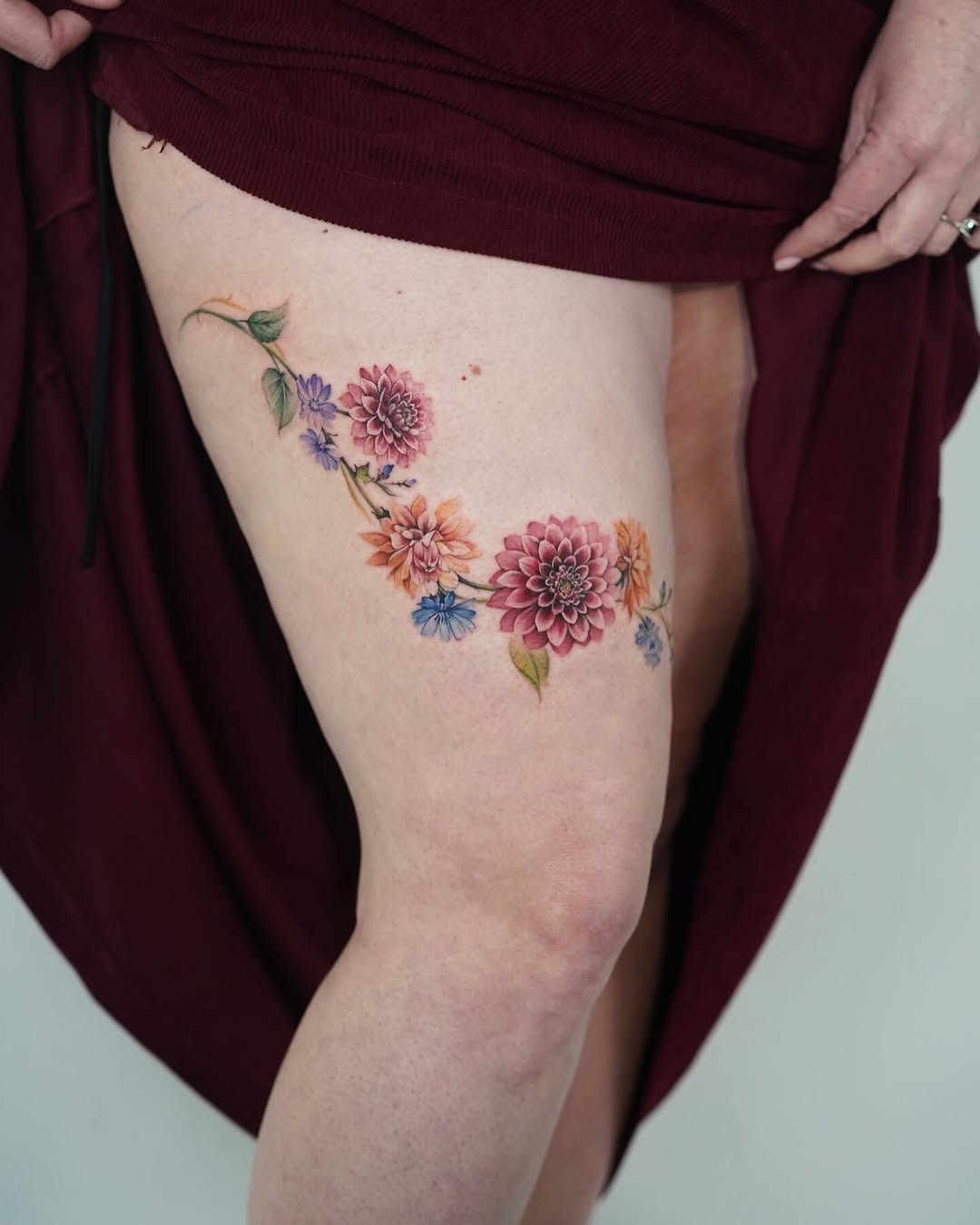 Tattoo by @hye.artt β fine_line, watercolor