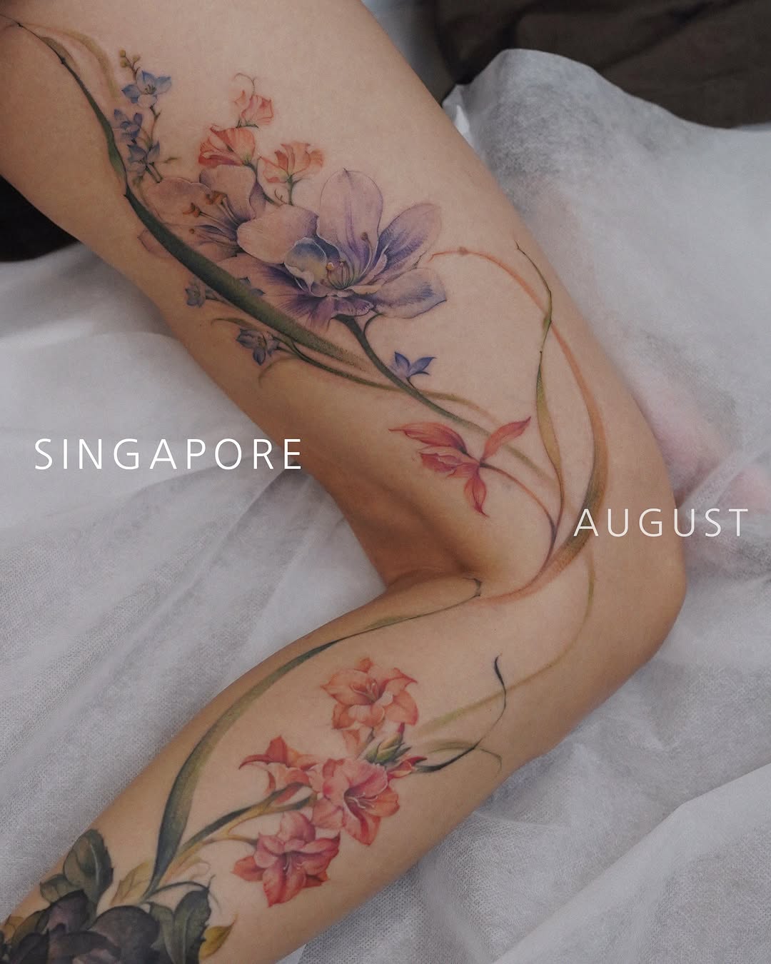 Tattoo by @hye.artt β watercolor, realism