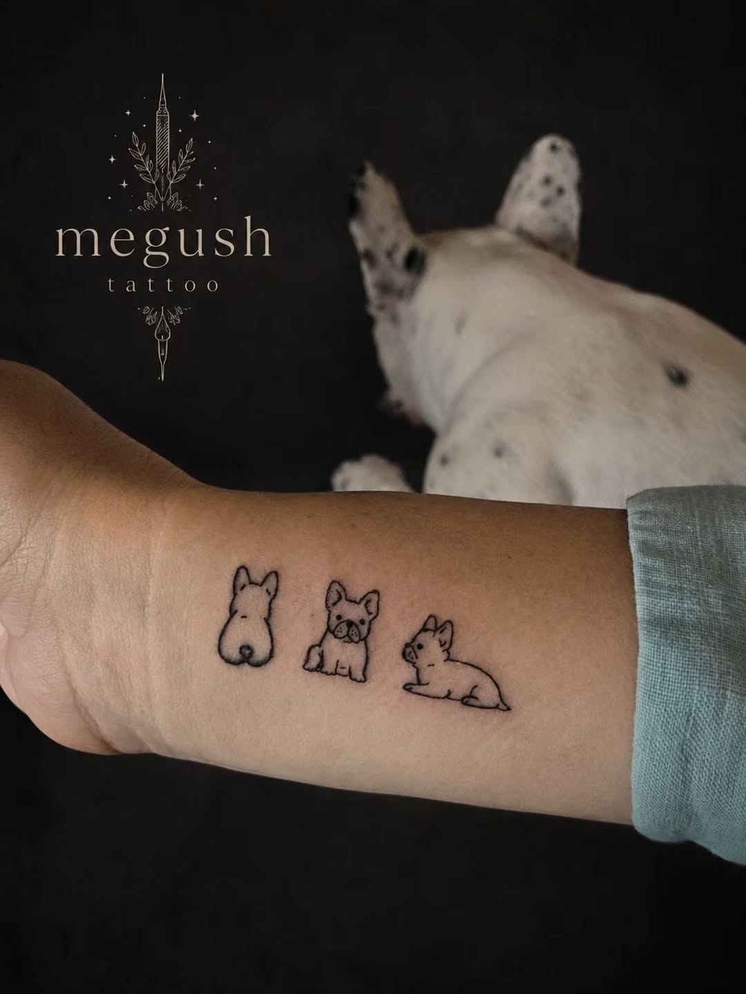 Tattoo by @megushtattoo — fine_line, minimalist