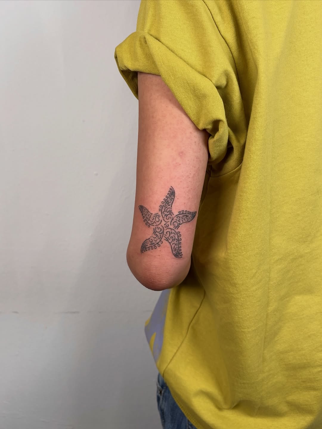 Tattoo by @aaaaaaaayotime — black_and_grey, ornamental