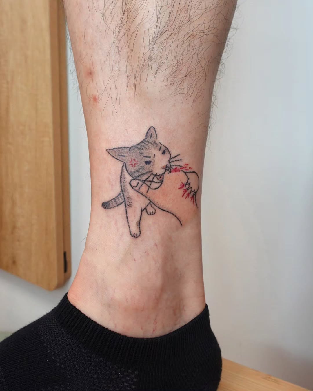 Tattoo by @catnip.tattoo — ignorant, sketch