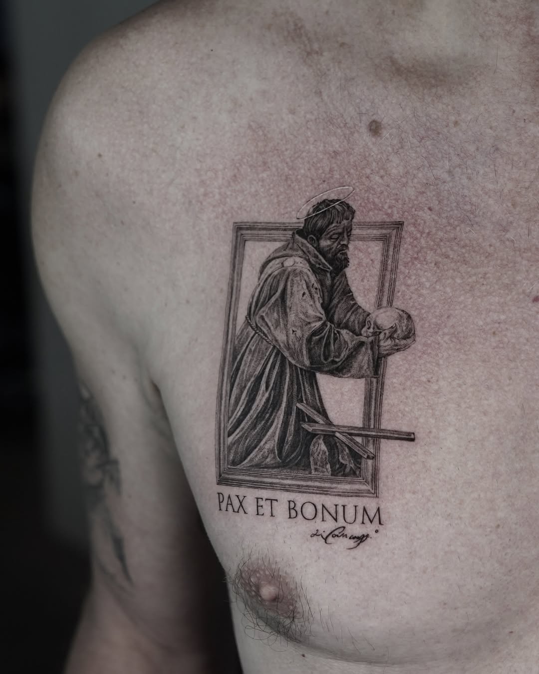 Tattoo by @the_devlintattoos โ realism, lettering_script