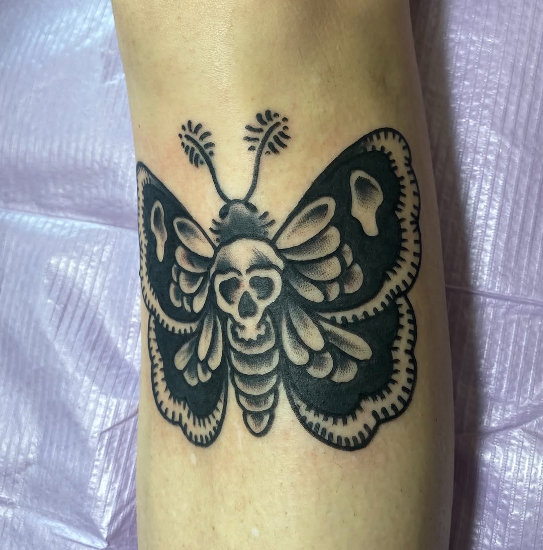 Tattoo by @brucevtattoo — american_traditional, black_and_grey