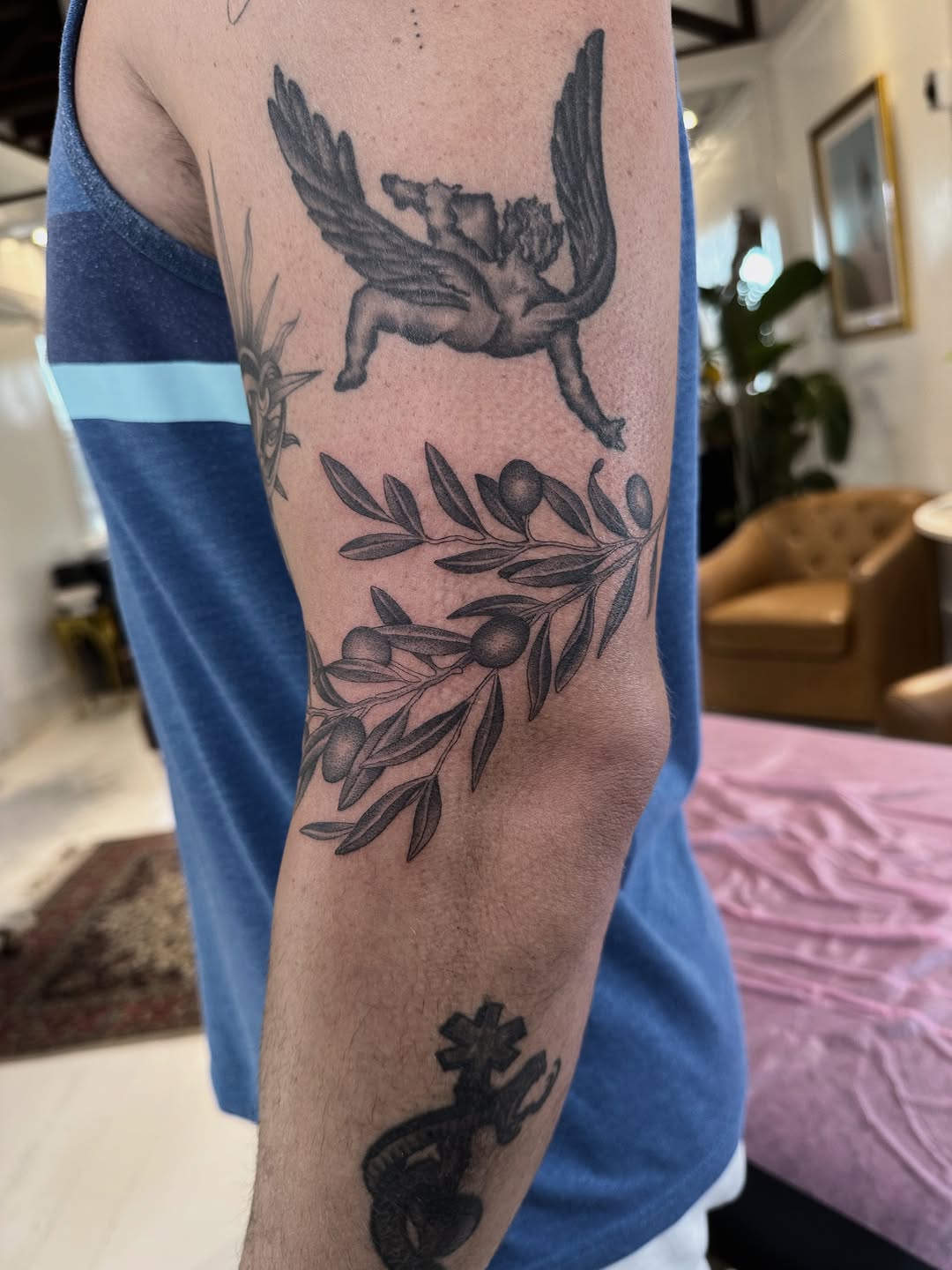 Tattoo by @seanharringtontattoo โ black_and_grey, realism