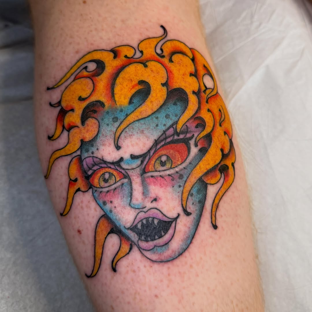 Tattoo by @zurdouno — new_school, neo_traditional